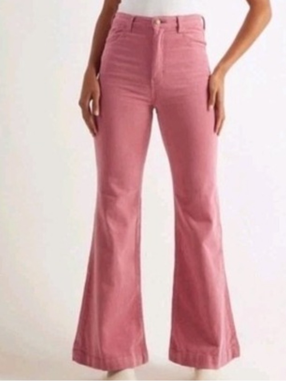 ROLLA'S Dusty Rose Wide-Leg Jeans Size 25